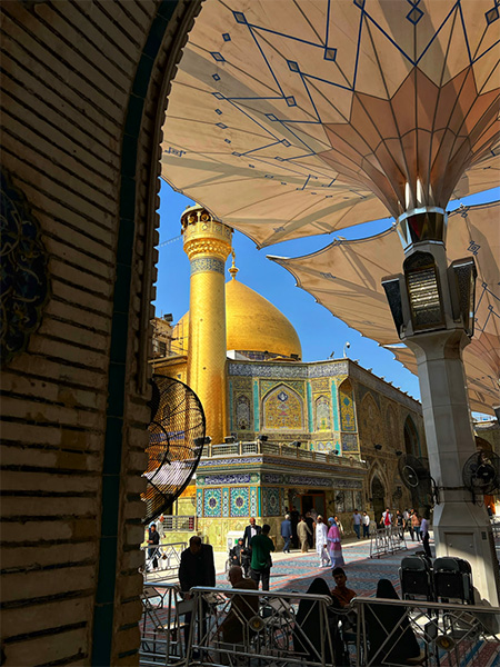 تصویر باکیفیت از حرم امام علی علیه السلام